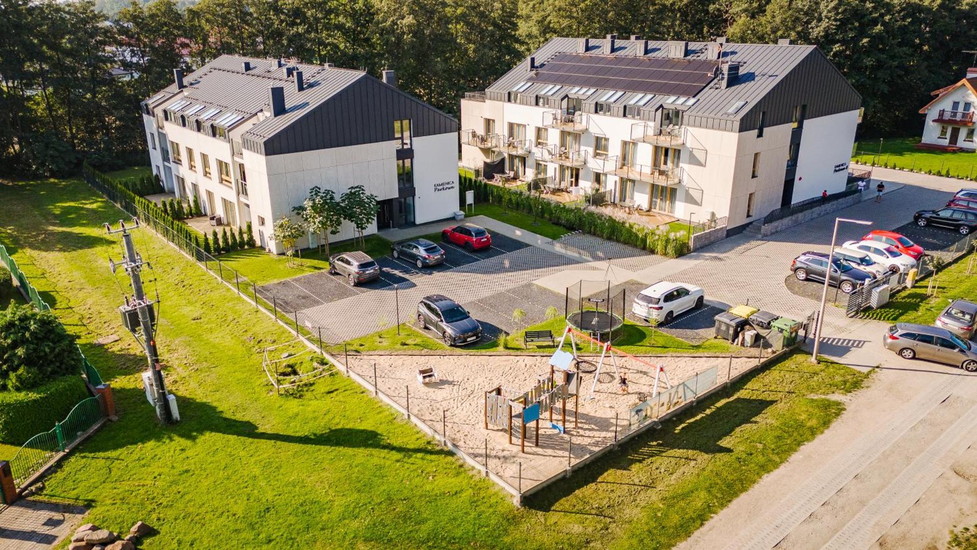 Aparthotel Kamienica Parkowa Dąbki Exterior foto